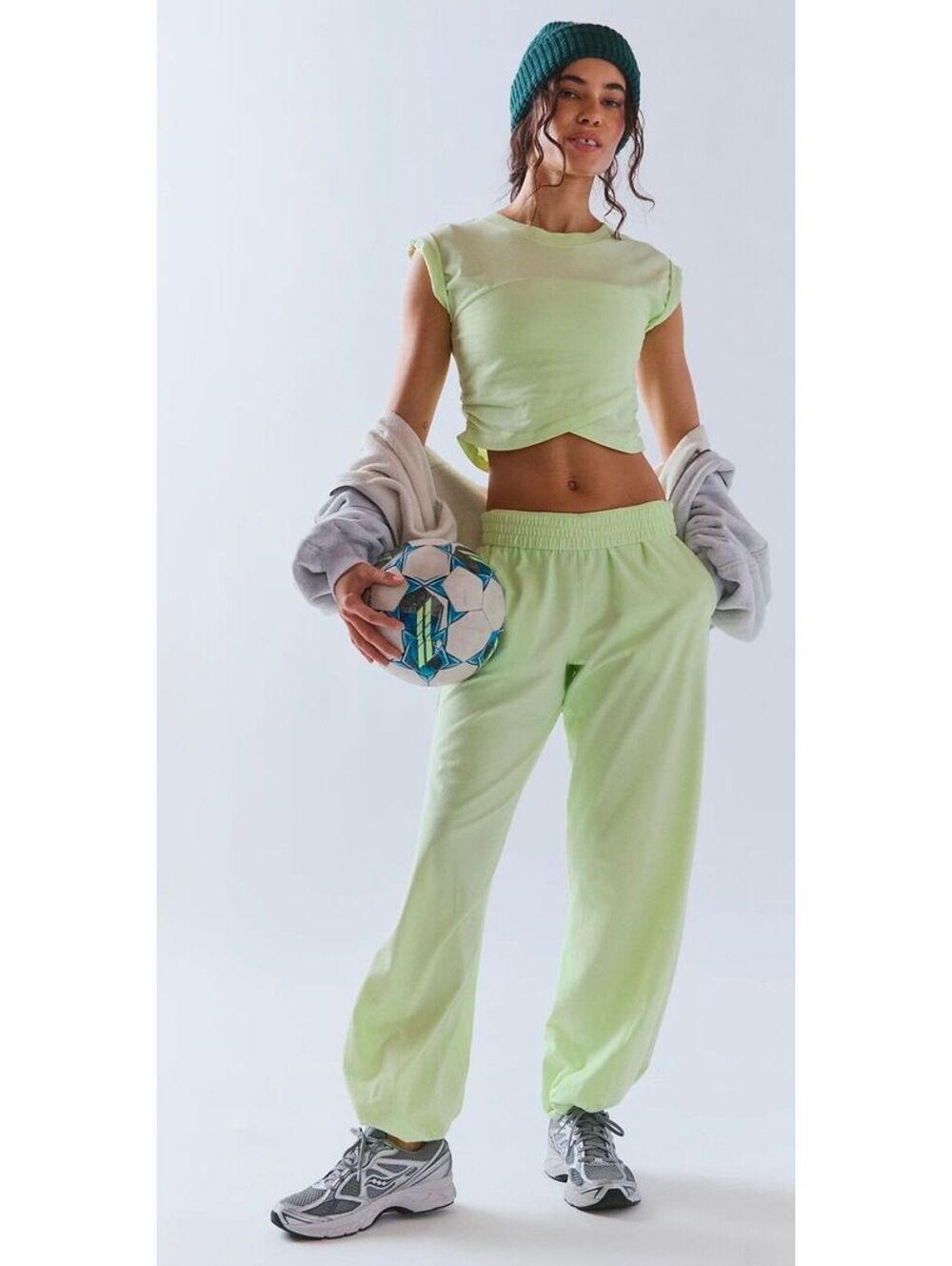 NWT|$98|Sz.M|Free People Hot Shot Crossover Set
